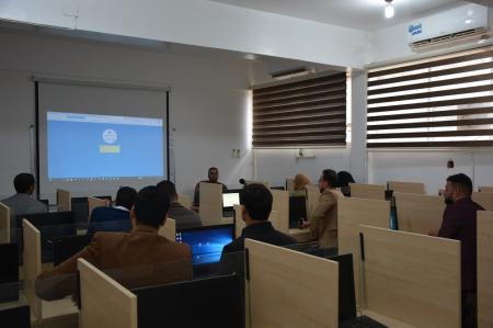 مركز الحاسبة الالكترونية في جامعة جابر بن حيان الطبية يقيم  ورشة عمل حول نظام الأرشفة الالكترونية