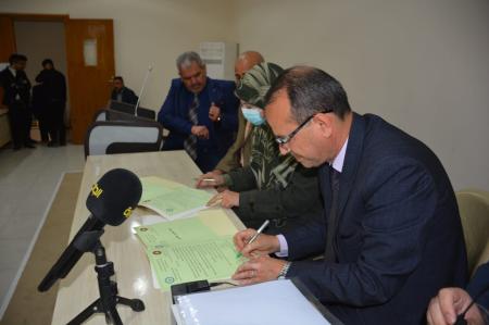 جامعة جابر بن حيان الطبية توقع مذكرة تعاون مع الجمعية العراقية للسلامة البايولوجية