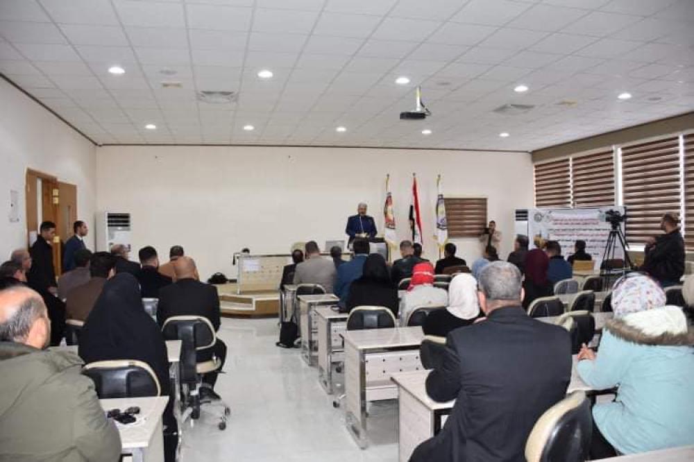 جامعة جابر بن حيان الطبية تقيم دورة " تنمية مهارات القائد الإداري وتعزيز السلم الداخلي "